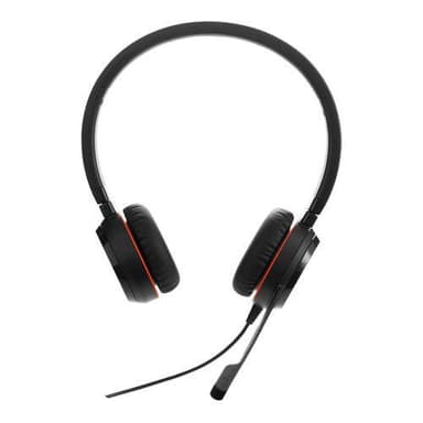 Jabra Evolve 30 II, Kuulokkeet, Pääpanta, Toimisto/puhelukeskus, Musta, Kaksikanavainen, 0,95 m