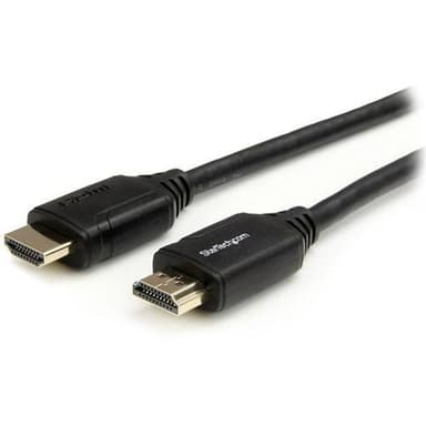 StarTech.com HDMM1MP, 1 m, HDMI-tyyppi A (vakio), HDMI-tyyppi A (vakio), 3840 x 2160 pikseliä, Musta