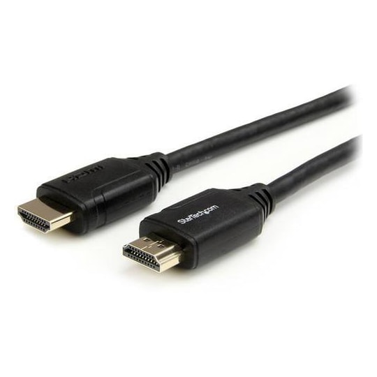 StarTech.com HDMM3MP, 3 m, HDMI-tyyppi A (vakio), HDMI-tyyppi A (vakio), 3840 x 2160 pikseliä, Musta