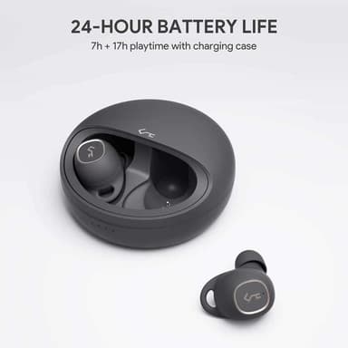 Aukey True Wireless -kuulokkeet EP-T10-avainsarja Sisäänrakennettu mikrofoni, korva, Bluetooth, musta