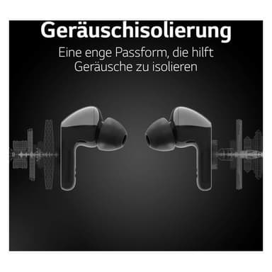 Bluetooth-kuulokkeet LG FN7B IPX4 390 mAh USB C Musta