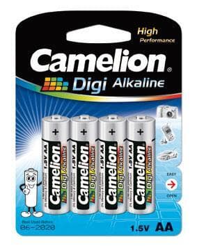 Camelion LR6-BP4DG AA/LR6, Digi Alkaline, 4 kpl