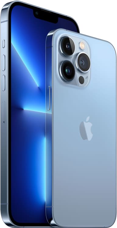 iPhone 13 Pro – 5G älypuhelin 256 GB (poutapäivänsininen)