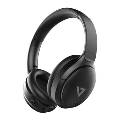 V7 HB800ANC, Kuulokkeet, Pääpanta, Puhelut ja musiikki, Musta, Kaksikanavainen