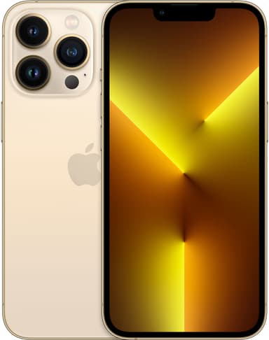 iPhone 13 Pro – 5G älypuhelin 256 GB (kulta)