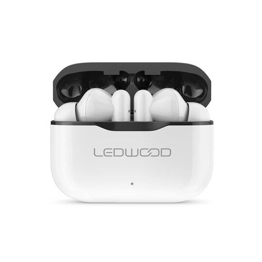 LEDWOOD Kuuloke Capella TWS  True Wireless In-Ear Valkoinen Mic