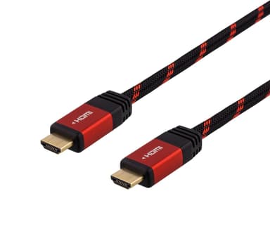 DELTACO GAMING 2m HDMI-kaapeli, Ultra HD 60Hz, Nintendo-kytkin, musta