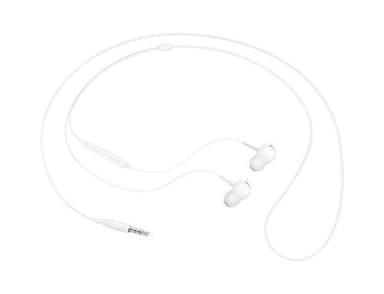 Samsung EO-IG935, Kuulokkeet, In-ear, Puhelut ja musiikki, Valkoinen, Kaksikanavainen, Soita/Tauko, Volume +, Volume -