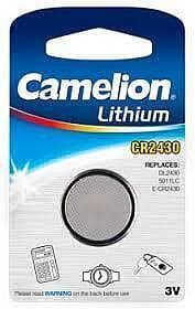 Camelion CR2430-BP1 CR2430, litium, 1 kpl