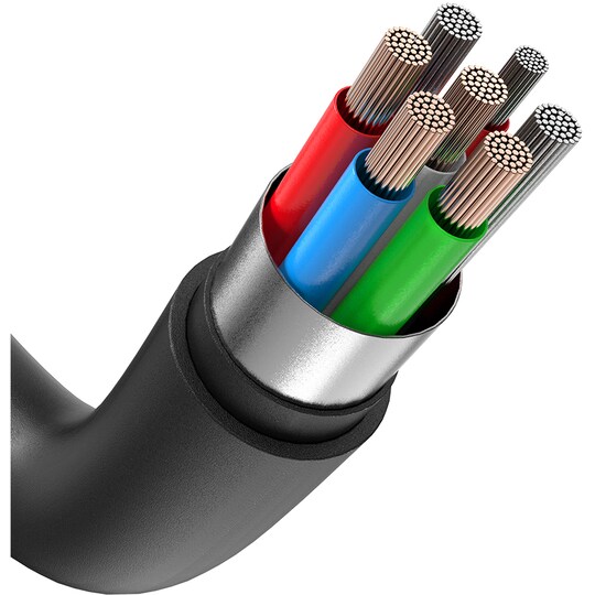 Anker PowerLine Select USB-C - Lightning kaapeli 0,9 m (musta)