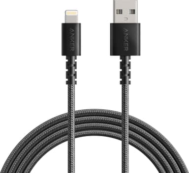 Anker PowerLine Select+ USB-A – LTG kaapeli 1,8 m (musta)