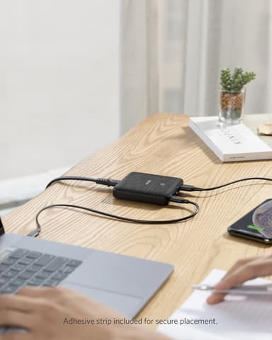 PowerPort Atom III Slim 45W 4x USB laturi (valkoinen)