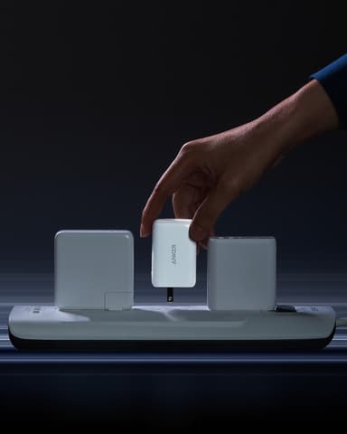 Anker PowerPort III Pod 65W USB-C laturi (valkoinen)