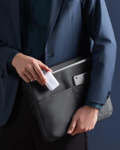 Anker PowerPort III Pod 65W USB-C laturi (valkoinen)