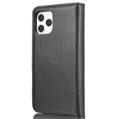 DG.MING iPhone 13 Pro tyylikäs lompakkokotelo - musta