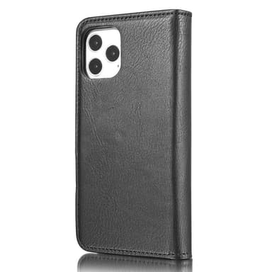DG.MING iPhone 13 Mini tyylikäs lompakkokotelo - musta