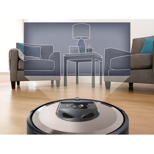iRobot Roomba i6 robotti-imuri i6158 (musta)