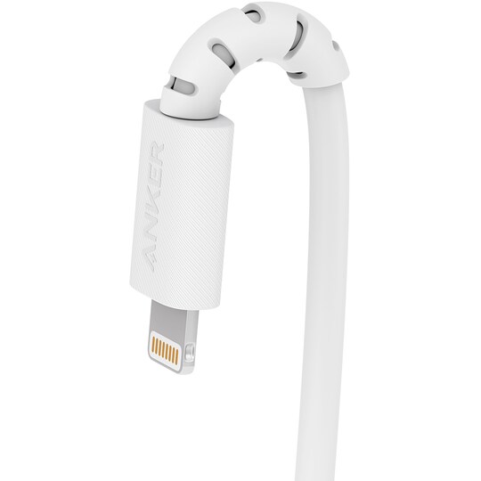 Anker PowerLine Select USB-C - Lightning kaapeli 0,9 m (valkoinen)