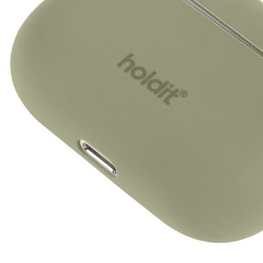 holdit AirPods Pro Kuori Silikonii Nygård Khaki Green