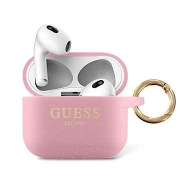 AirPods 2021 Kuori Printed Logo Vaaleanpunainen