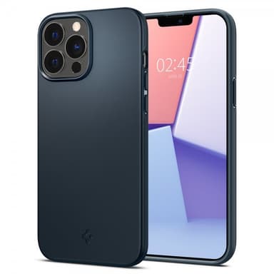 Spigen iPhone 13 Pro Max Kuori Thin Fit Metal Slate