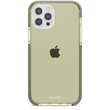 holdit iPhone 12/iPhone 12 Pro Kuori Seethru Khaki Green