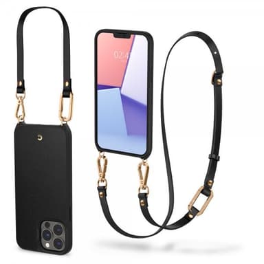 iPhone 13 Pro Max Kuori Classic Charm Musta