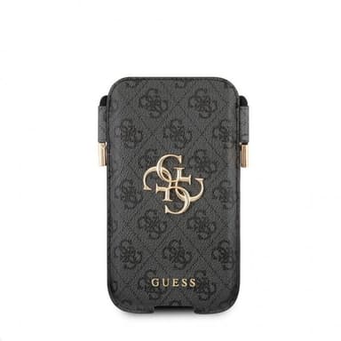 Pouch Script Logo Small/Medium Harmaa