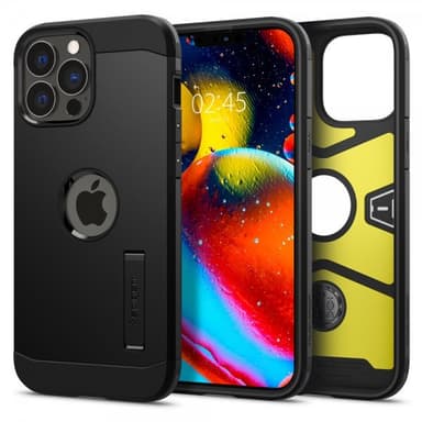 Spigen iPhone 13 Pro Max Kuori Tough Armor Musta