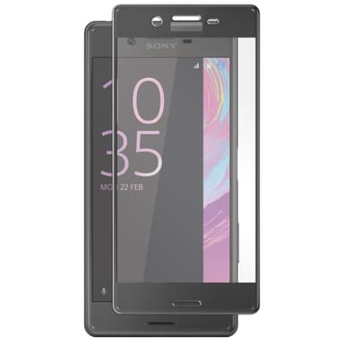 Panzer Curved Sony Xperia XA näytönsuoja (musta)