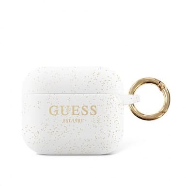 Guess AirPods 3 Kuori Printed Logo Valkoinen