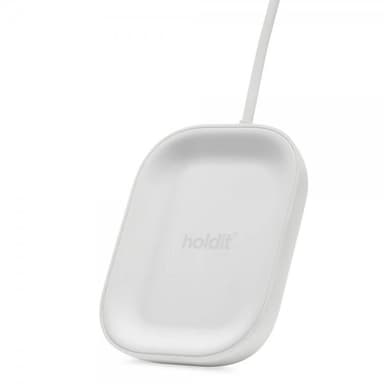 Langaton Laturi Earphone Wireless Charger Valkoinen