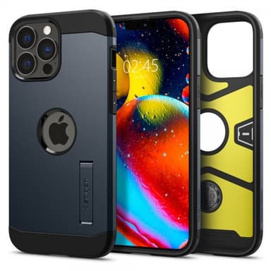 Spigen iPhone 13 Pro Max Kuori Tough Armor Metal Slate