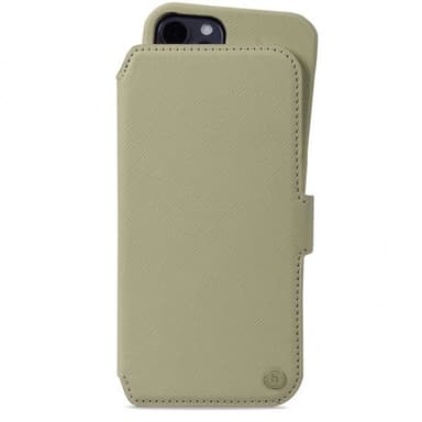 holdit iPhone 12/iPhone 12 Pro Kotelo Wallet Case Magnet Khaki Green