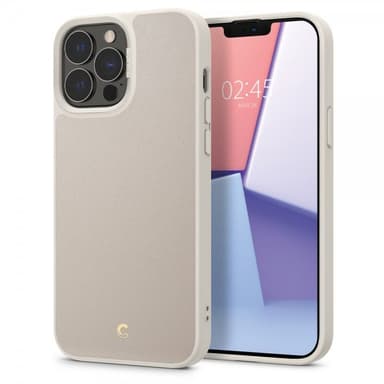 iPhone 13 Pro Max Kuori Leather Brick Cream
