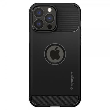 Spigen iPhone 13 Pro Max Kuori Rugged Armor Matte Black