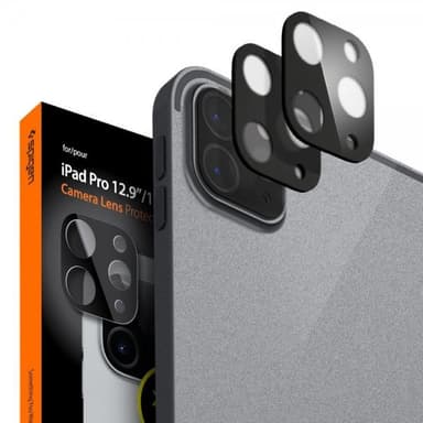 iPad Pro 11/iPad Pro 12.9 Kameran linssinsuojus Glas.tR Optik Musta