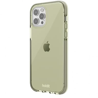 holdit iPhone 12/iPhone 12 Pro Kuori Seethru Khaki Green