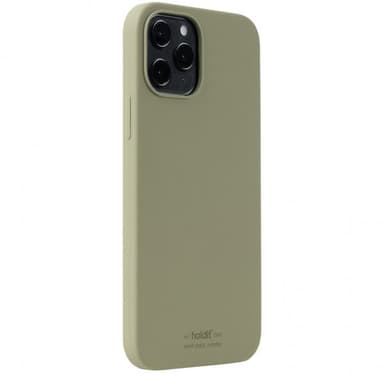 holdit iPhone 12 Pro Max Kuori Silikonii Khaki Green