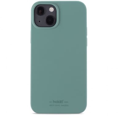 iPhone 13 Kuori Silicone Case Moss Green