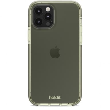 holdit iPhone 12/iPhone 12 Pro Kuori Seethru Khaki Green
