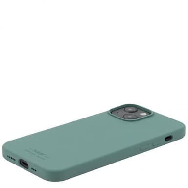 iPhone 13 Kuori Silicone Case Moss Green