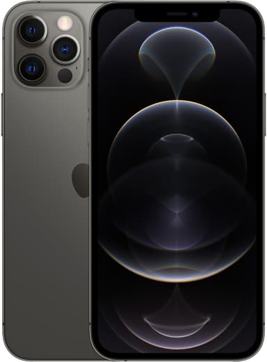 iPhone 12 Pro - 5G älypuhelin 128GB (grafiitti)