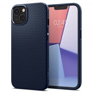 Spigen iPhone 13 Kuori Liquid Air Navy Blue