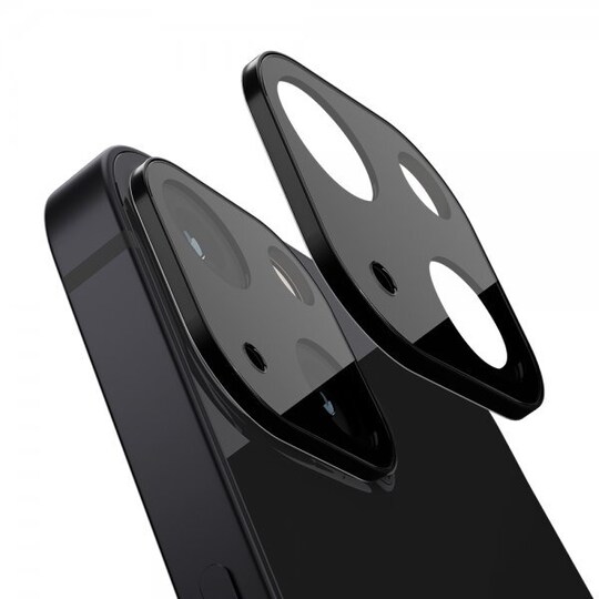 iPhone 13 Kameran linssinsuojus Glas.tR Optik 2-Pakkaus Musta