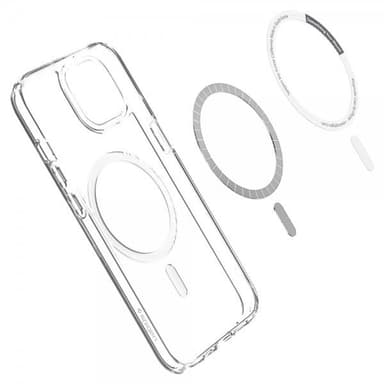 Spigen iPhone 13 Mini Kuori Ultra Hybrid Mag Valkoinen
