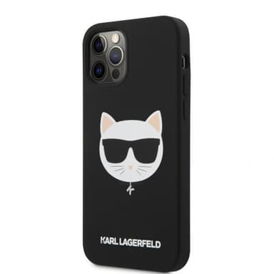 Karl Lagerfeld iPhone 12/iPhone 12 Pro Kuori Choupette Musta