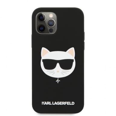Karl Lagerfeld iPhone 12/iPhone 12 Pro Kuori Choupette Musta