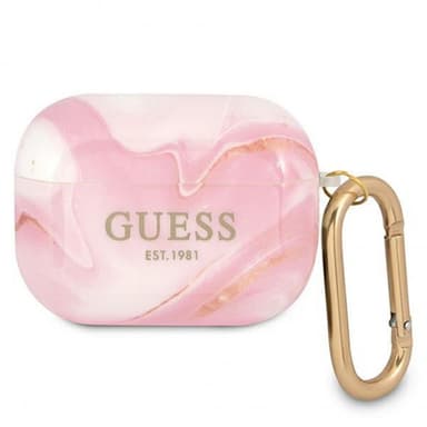 AirPods Pro Kuori Shiny Marble Vaaleanpunainen