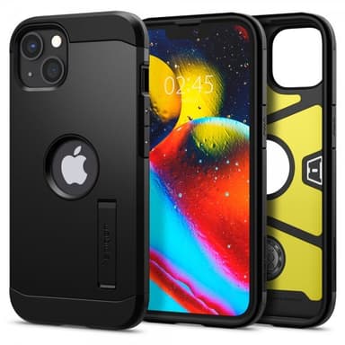 Spigen iPhone 13 Kuori Tough Armor Musta